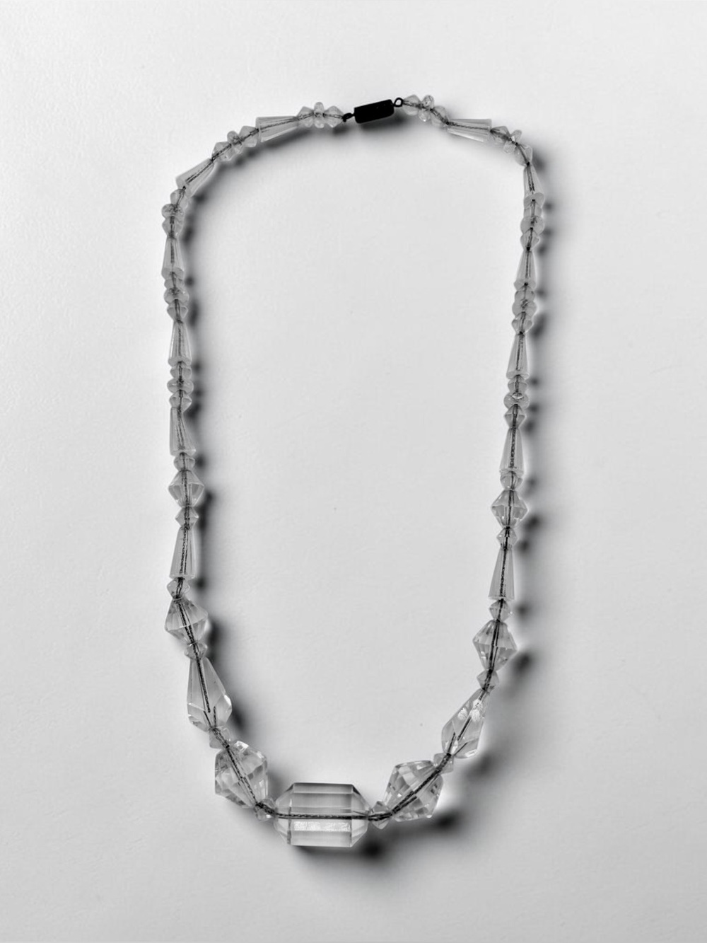 Antique Art Deco Rock Crystal Necklace